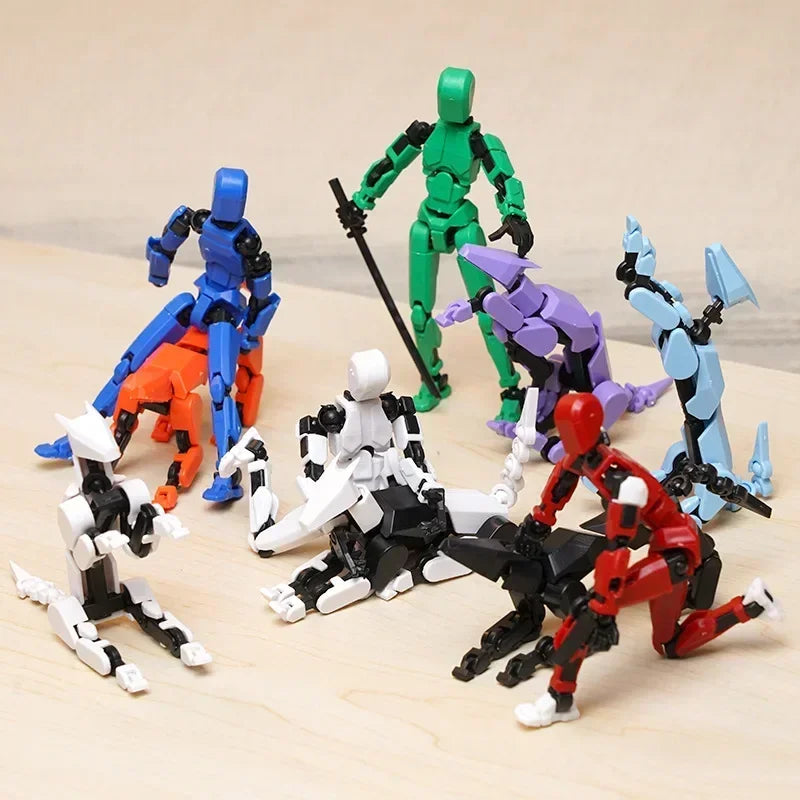 Action Doll Titan Multi Joint Mobile Transformation Robot Handheld T13 Action