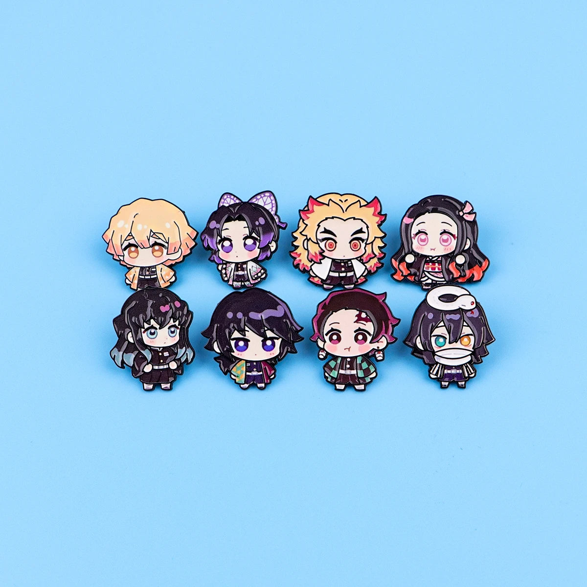 Anime Figure Enamel Pin Cartoon Character Badges Backpack Women's Brooches