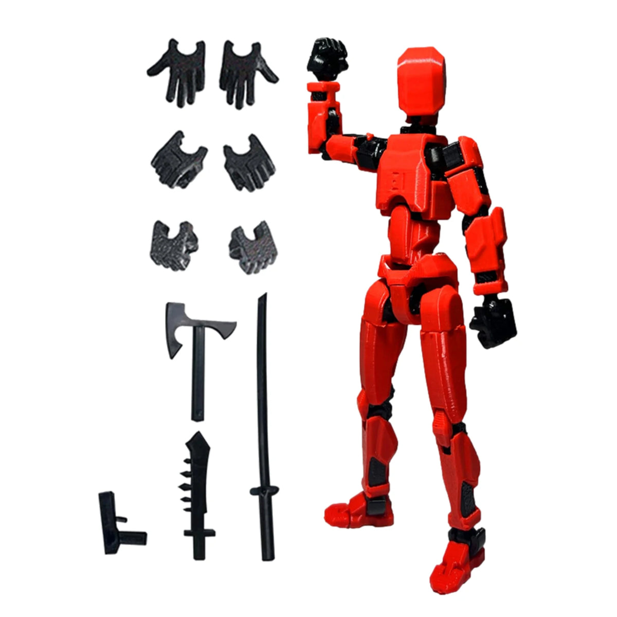 13 Joints Articulate Action Figure Poseable Dummy Doll