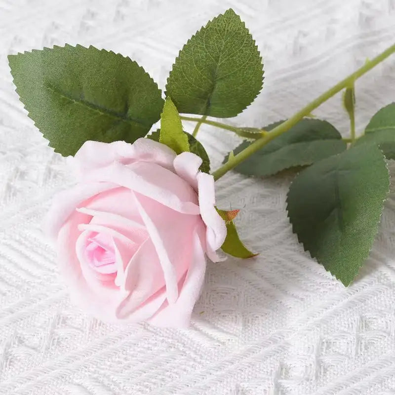 1 5 10 20pcs Roses Artificial Flowers Rose Flower Branch Realistic Fake