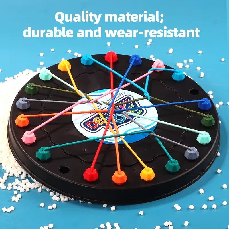 Rope Unraveling Challenge Board Game Logical Thinking