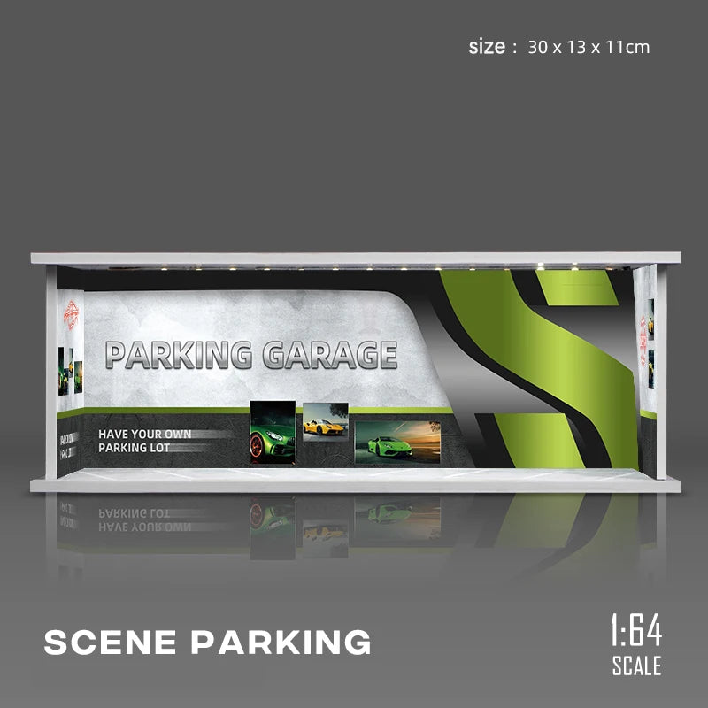 1:64 Garage Scene Model Simulation Collection