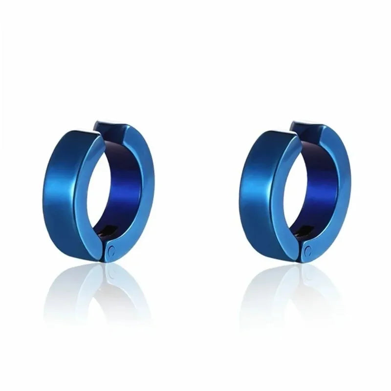 2pcs Punk Mens Strong Magnet Magnetic Ear Stud