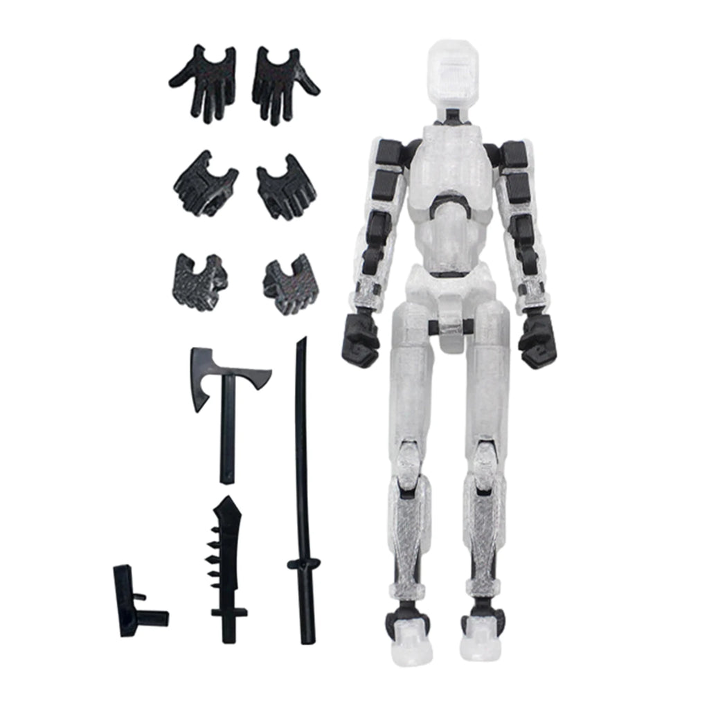 Action Doll Titan Multi Joint Mobile Transformation Robot Handheld T13 Action