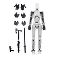 Action Doll Titan Multi Joint Mobile Transformation Robot Handheld T13 Action