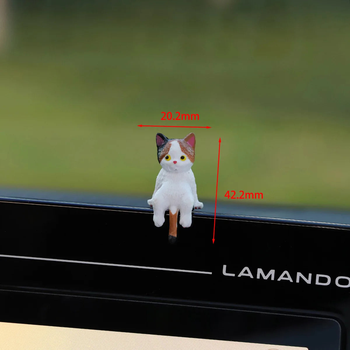 5-Pack Healing Anti-Loneliness Cat Figurines Resin Desktop Car Companion