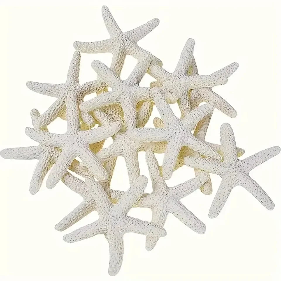 20pcs Versatile Resin Starfish Decorations Craft