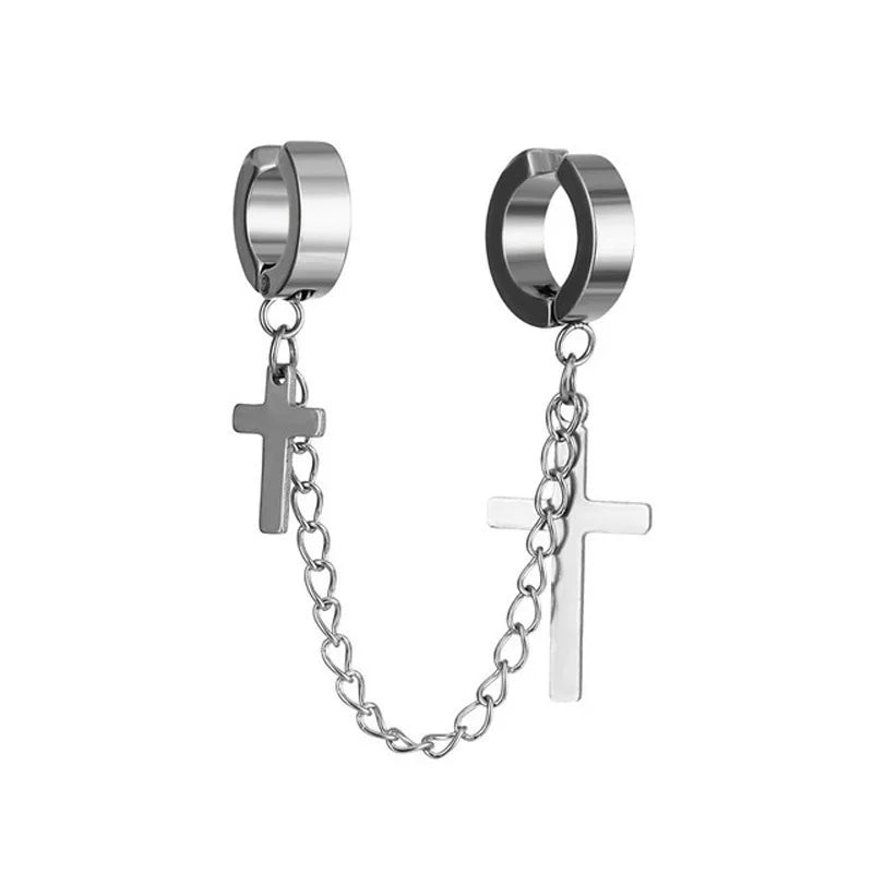 1Pcs Trendy Minimalist Stud Earrings Teens Ear