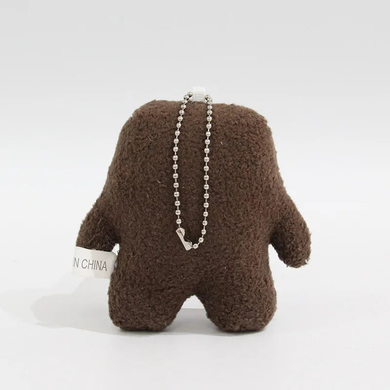 Kawaii Cute Domo Kun Plush Keychain Ball Chain Cartoon Anime Cute Bag