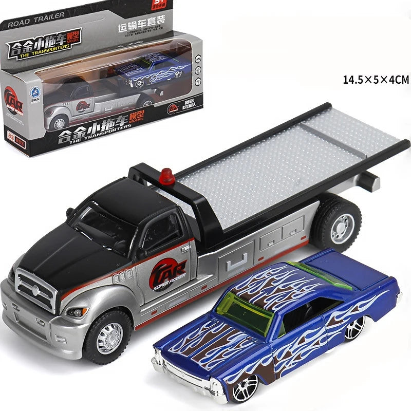1:64 Scania Container Truck American Container Truck Alloy Diecast Model Car