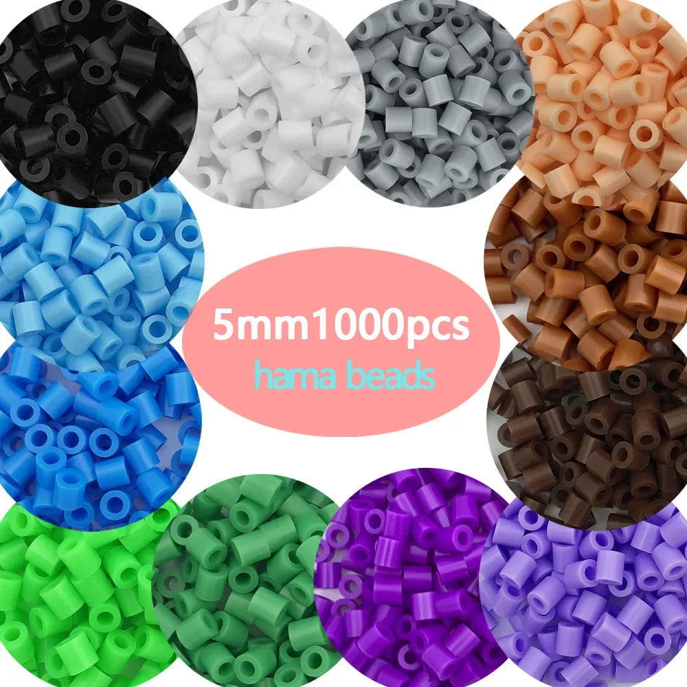 5mm Hama Beads 1000PCS DIY Pixel Art