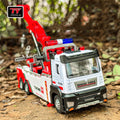 1:32 Car Model Toys Double Hook Clearing Vehicles Metal Diecast Doors