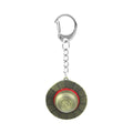 Classic Anime Keychain Straw Hat Pendant Metal Key Chains Fans Cosplay