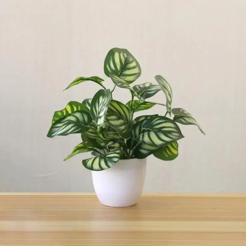 Artificial Plants Bonsai Fake Plants Home Decoration Accessories Plant Pot