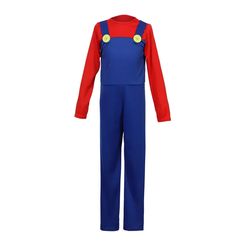 Game Character Costume Kids Jumpsuit Party