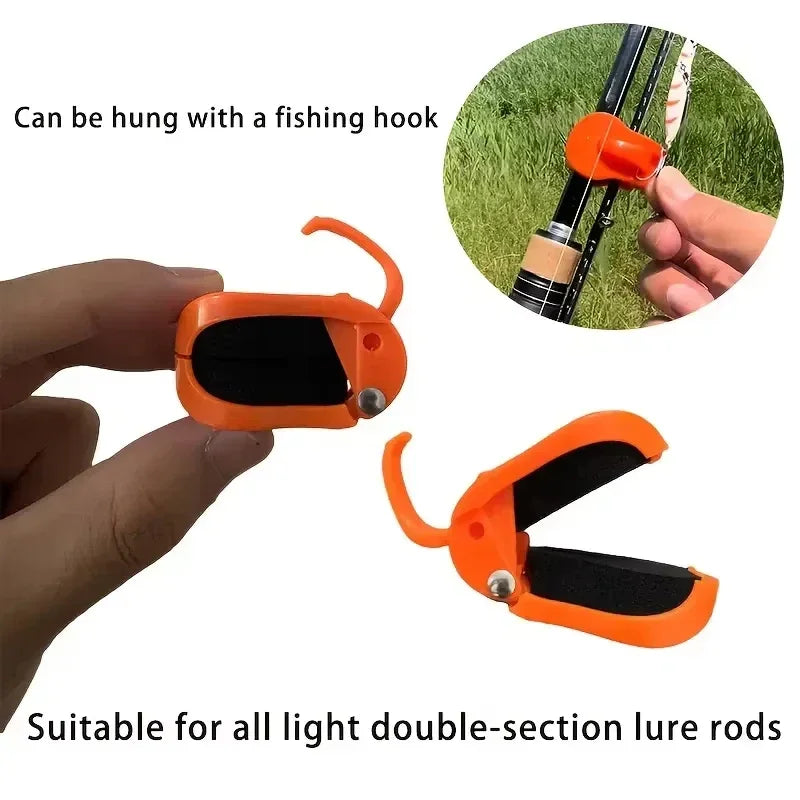 2pcs Quick-attach Fishing Rod Clip Tool-free 1-hand Holder Freshwater Rods