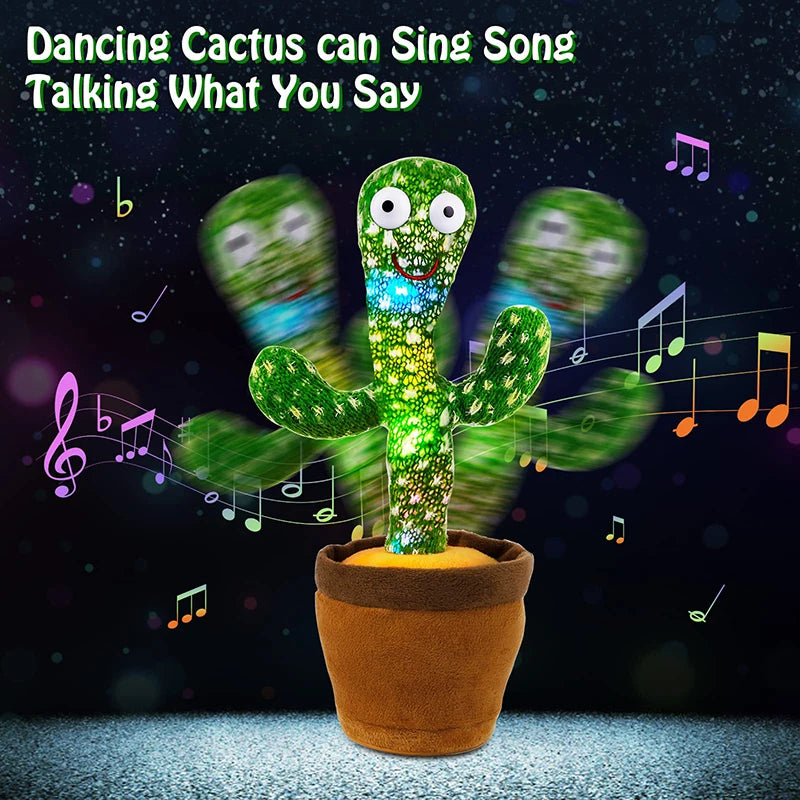 Dancing Cactus 120 Song Speaker Toy