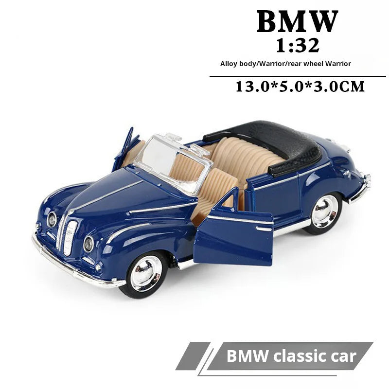 1:32 Alloy Classic Car Model Toy Car Ornaments Pull-Back Car Model