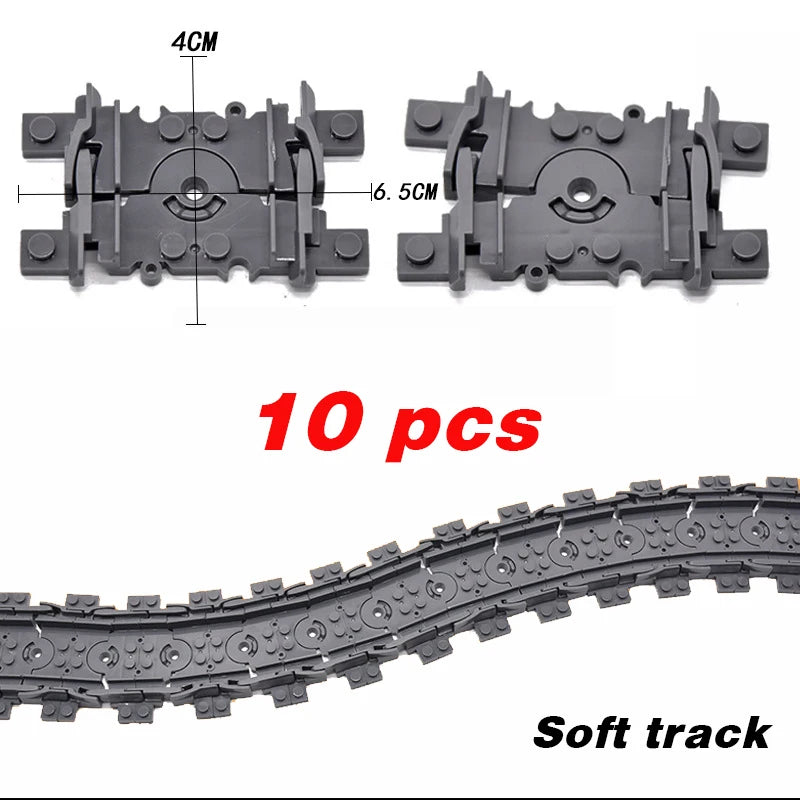 City Trains Building Block Railway Set STEM Toy