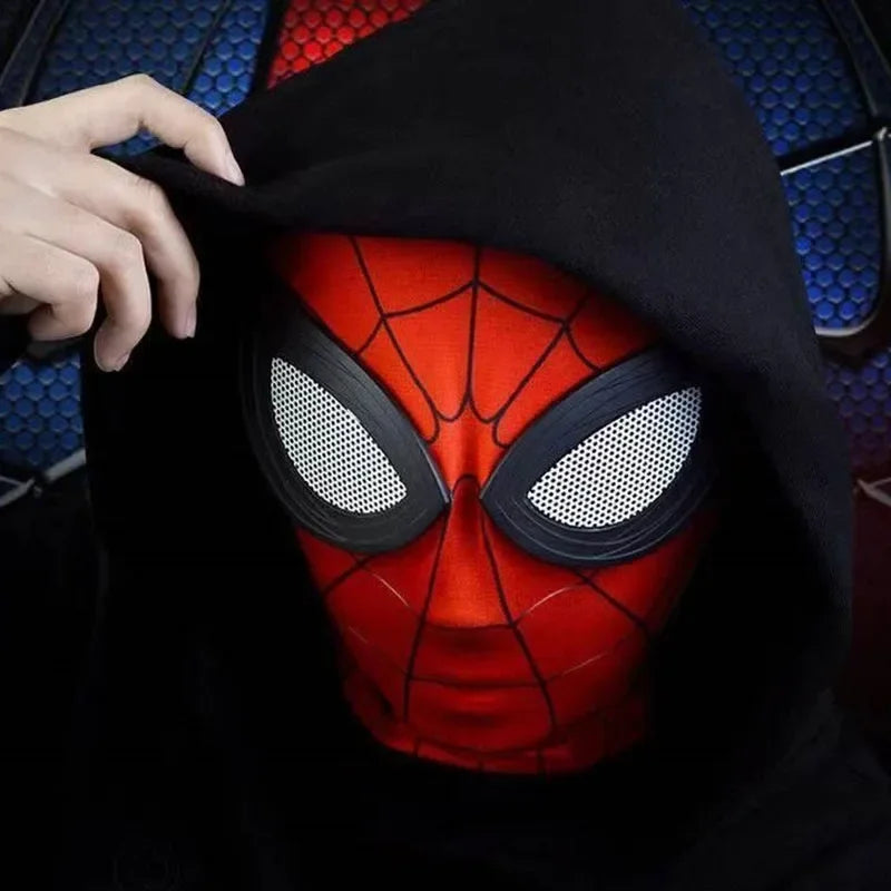 Movie Superhero Mask Costume Spider Lens Roleplay Hat Halloween Performance
