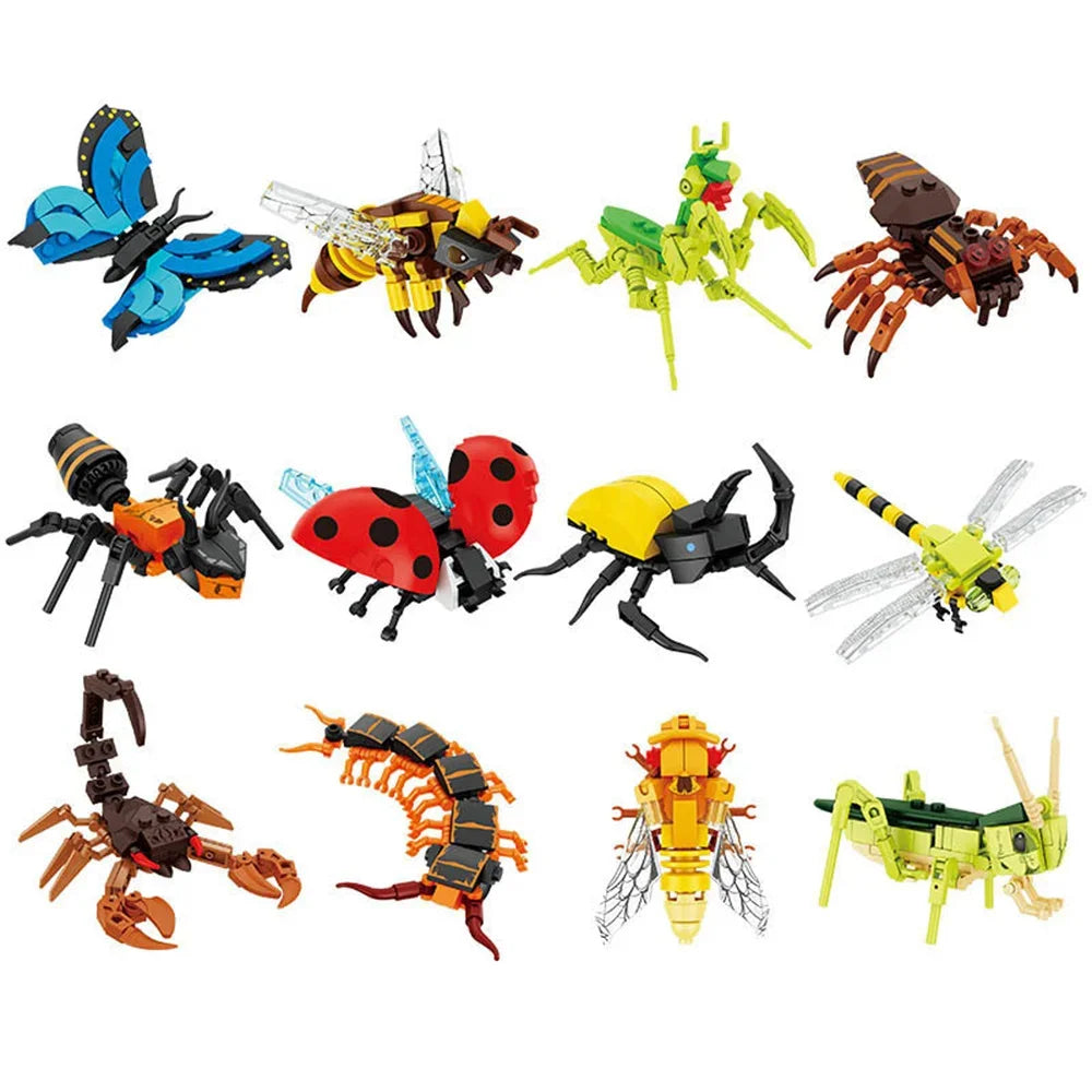 Moc Insect Animal Model Building Blocks