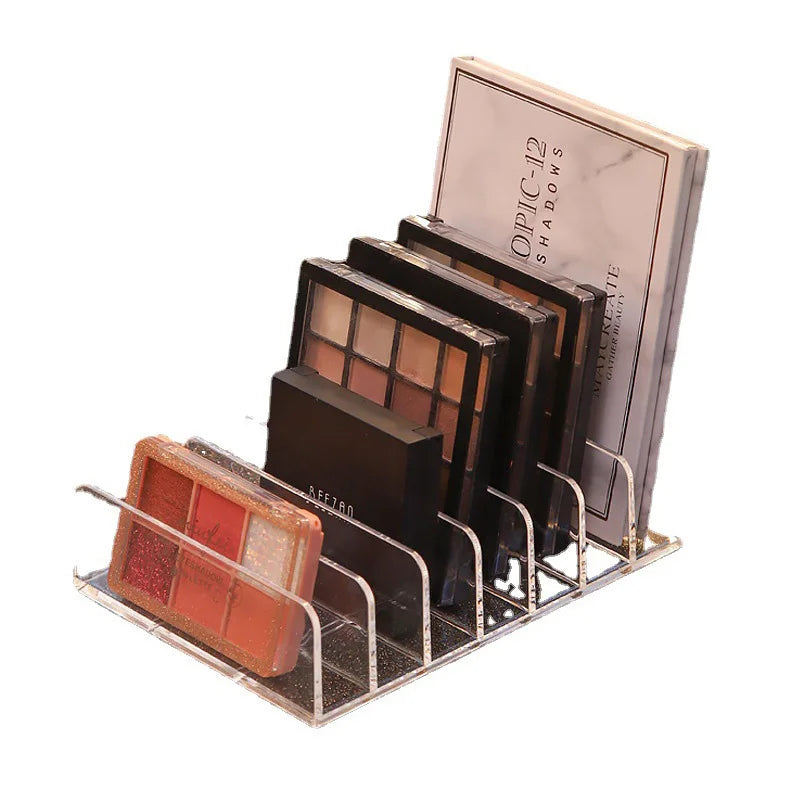 7 Compartment Makeup Organizer Desktop Eye Shadow