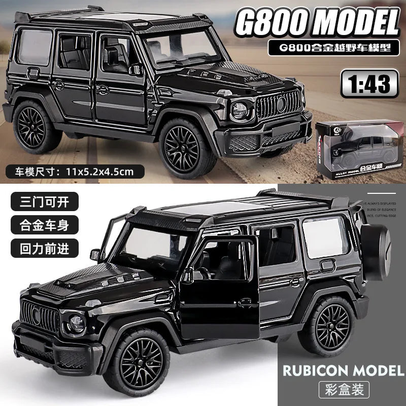 1:43 Three-door alloy toy simulation sports car model ornament pull-back