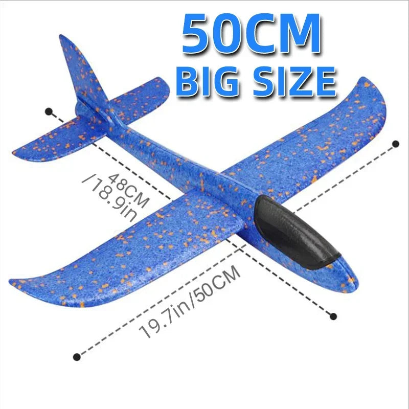 50cm EPP Foam Glider Airplane Hand Throw