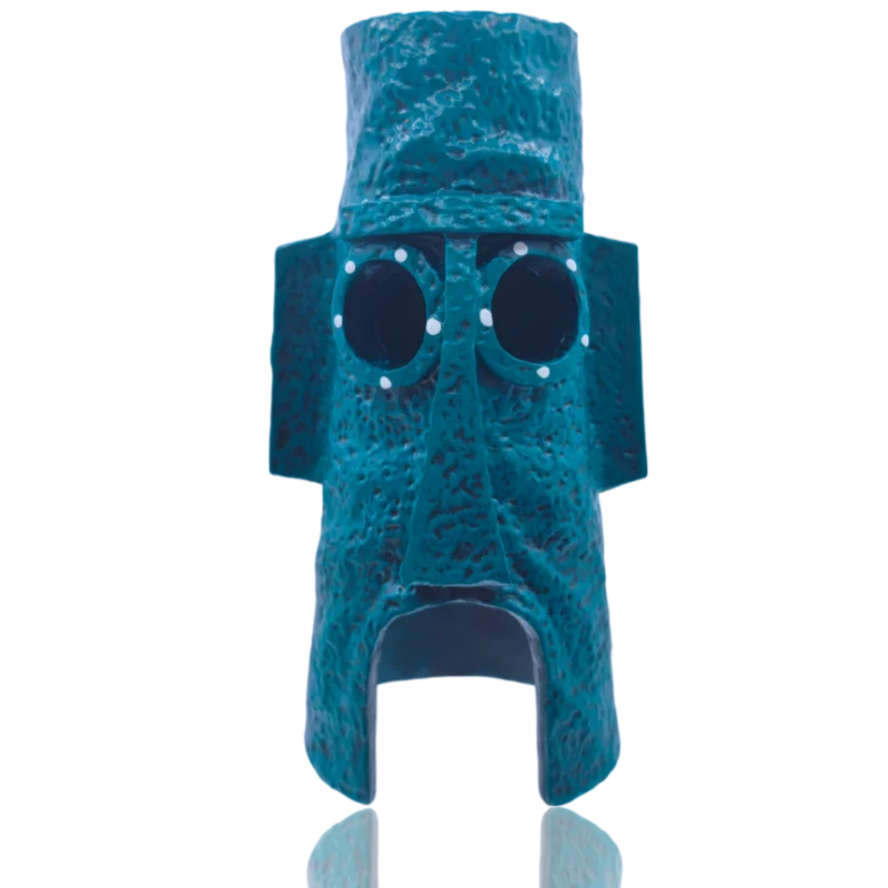 6pcs SpongeBob Fish Tank Decoration Cartoon Aquarium Doll Decorations Pineapple House Fish Shrimp Hideout Aquarium Decoration