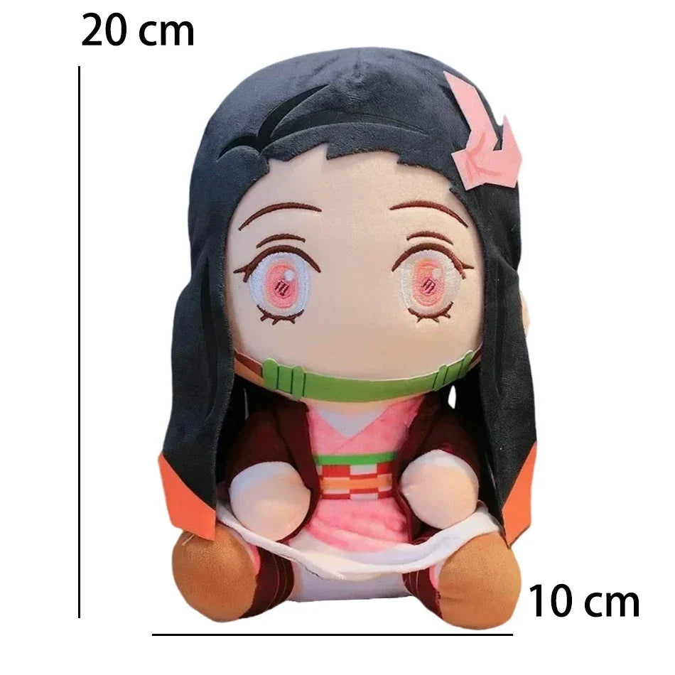 20cm Demon Slayer Plush Doll Anime Character Toy