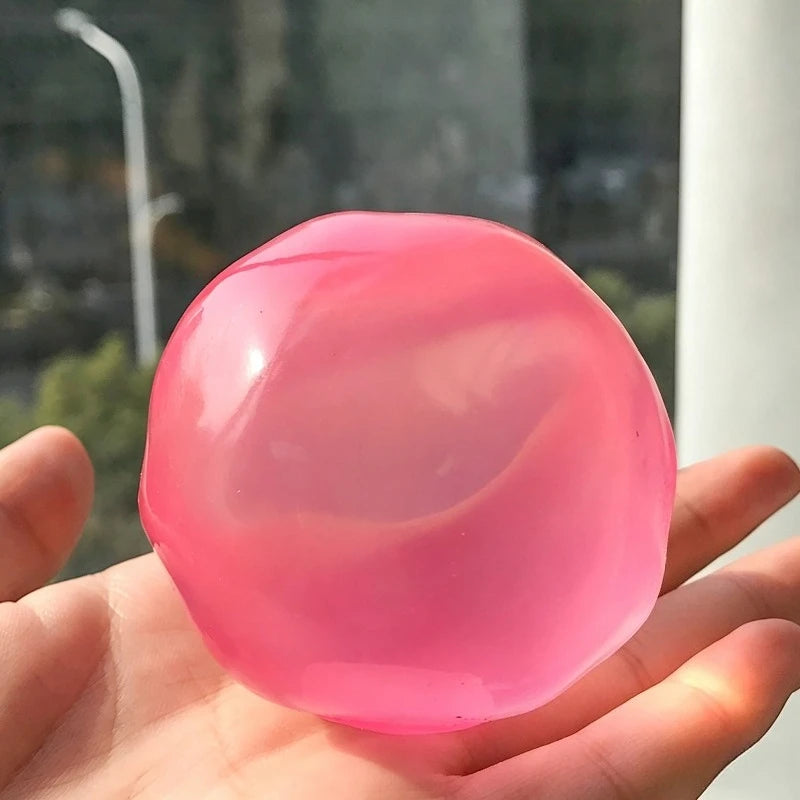 Transparent Mochi Squishy Fidget Slow Rise
