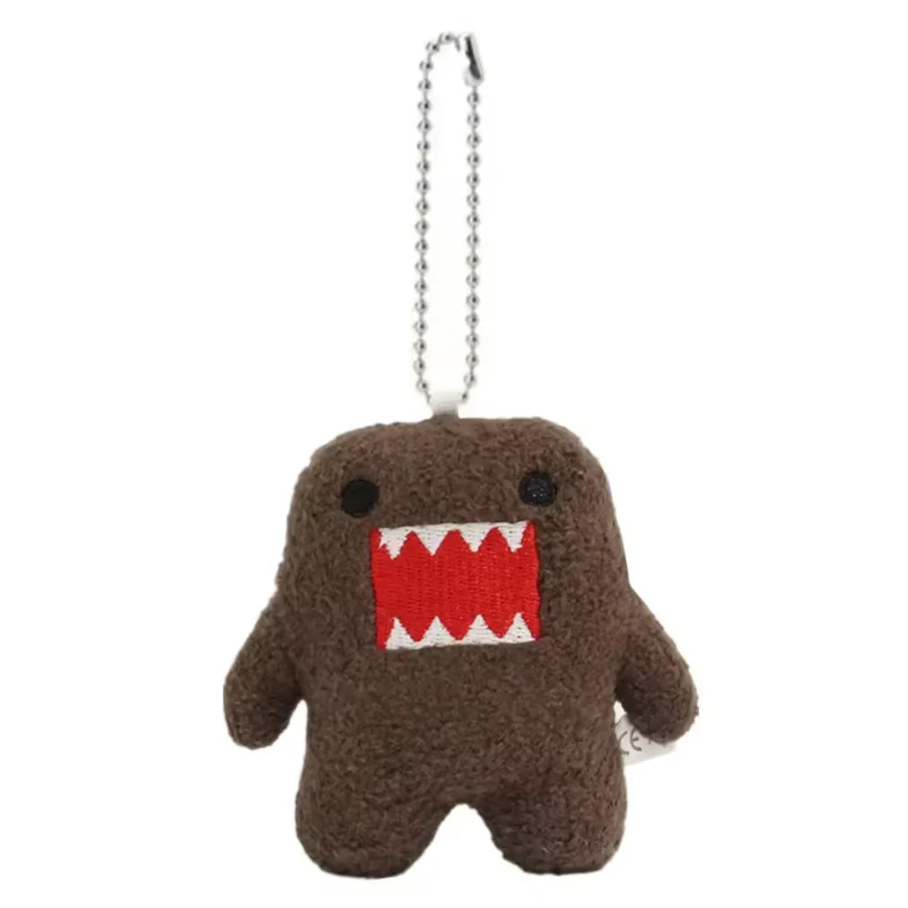 Kawaii Cute Domo Kun Plush Keychain Ball Chain Cartoon Anime Cute Bag