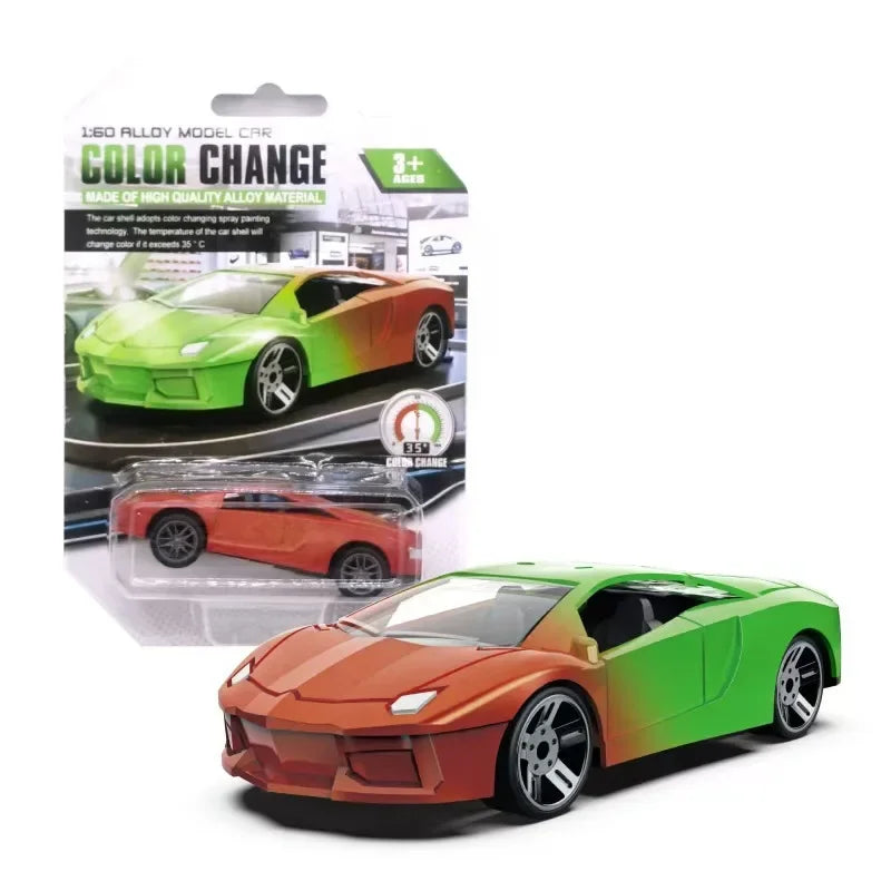 1:64 Magic Color Changing Racing Car Model