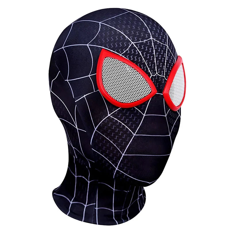 Movie Superhero Mask Costume Spider Lens Roleplay Hat Halloween Performance