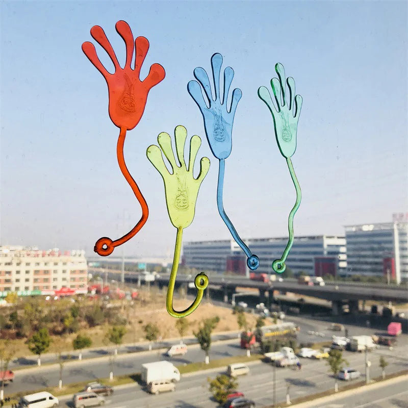 10/20/30pcs Sticky Hands Spider Web Toy Stress Relief