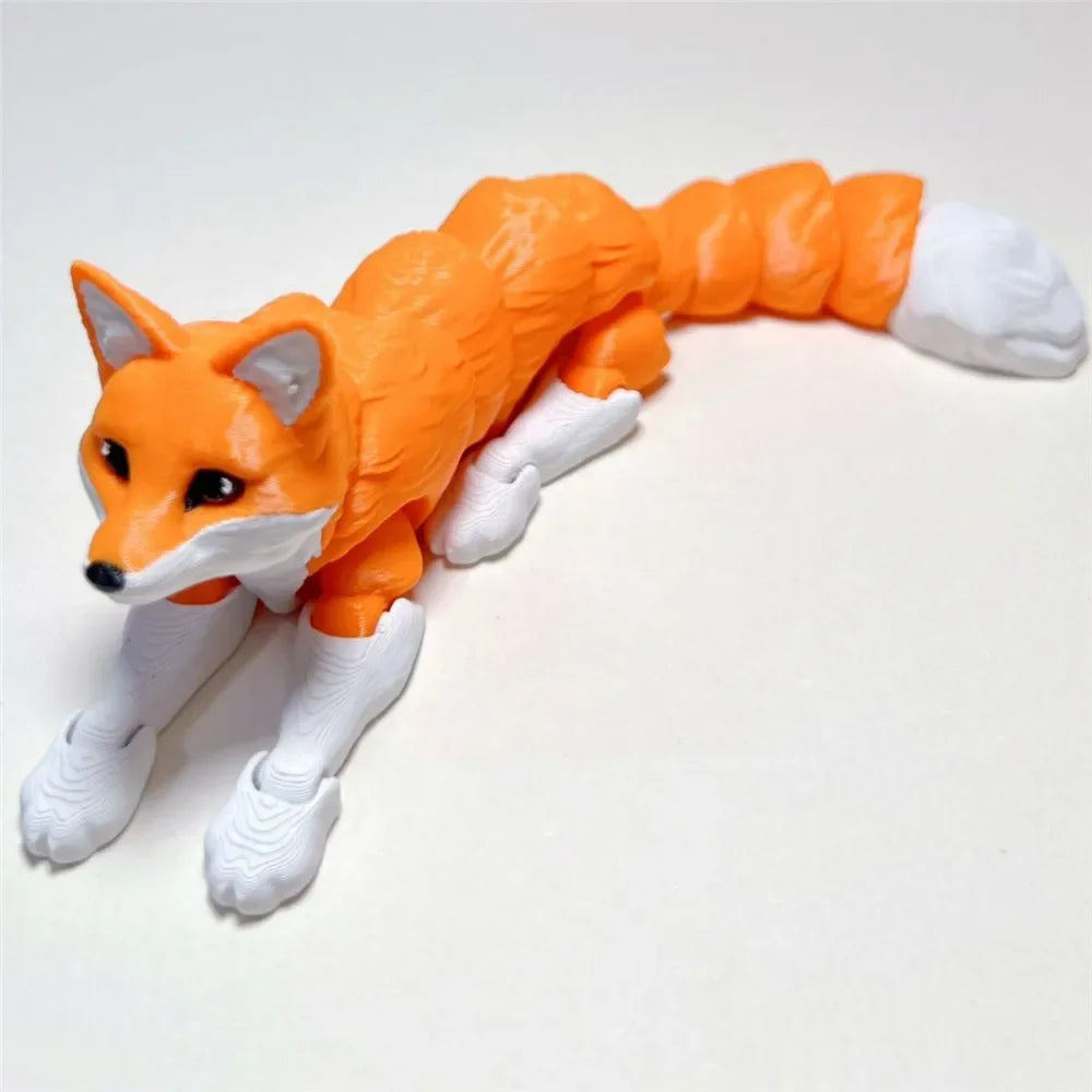 3D Printing Model Multiple Animal Appearance Multi-joint Movable Room Decoration