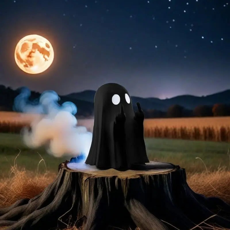 Funny Ghost Figurine Halloween Toy Ornament