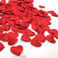 Valentine's Day 200Pcs Romantic Padded Fabric Throwing Petals Love Hearts