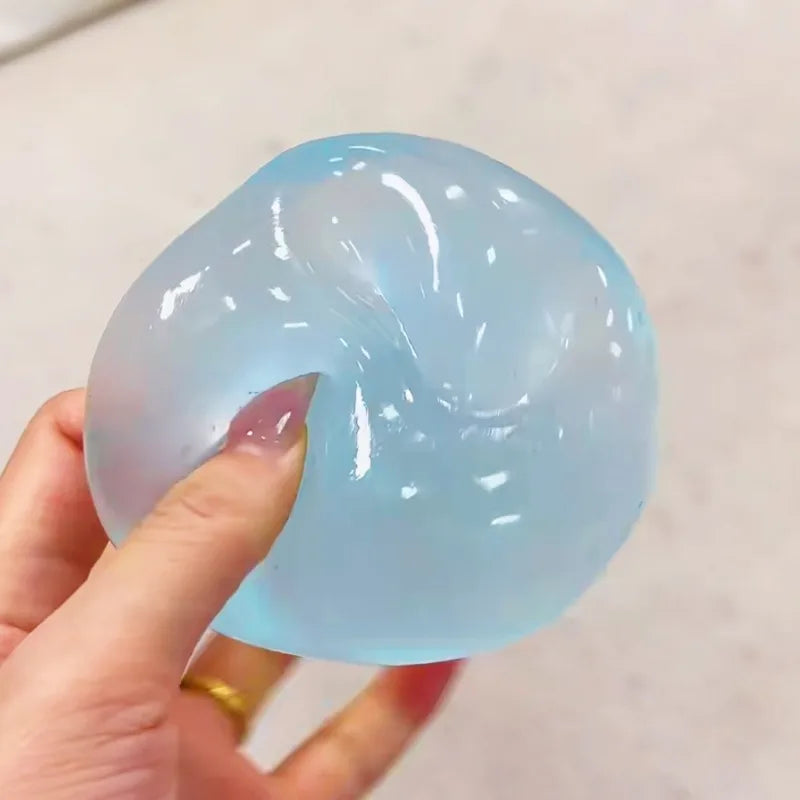 Blue Maltose Squishy Toy Cute Mochi Anti Stress